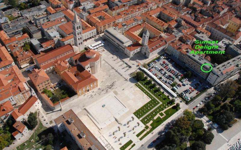 Apartamento Sunset Delight In Old Town Zadar Exterior foto